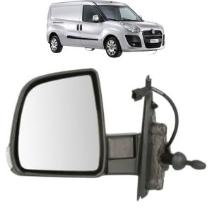 Oglinda Stanga FIAT DOBLO Bus (263_) din 2010 - 2023, Auto, Reglaj mecanic, Completa - Img 2