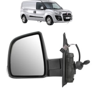 Oglinda Stanga FIAT DOBLO Bus (263_) din 2010 - 2023, Auto, Reglaj mecanic, Completa - Img 2