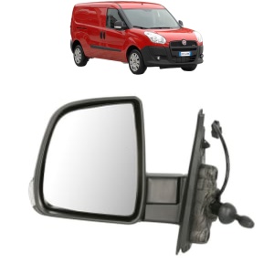 Oglinda Stanga FIAT DOBLO Cargo (263_) din 2010 - 2023, Auto, Reglaj mecanic, Completa - Img 2