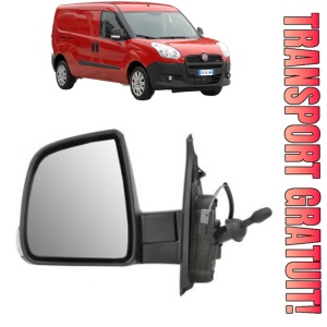 Oglinda Stanga FIAT DOBLO Cargo (263_) din 2010 - 2023, Auto, Reglaj mecanic, Completa
