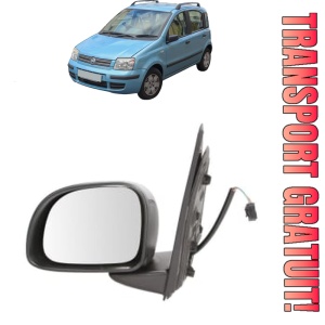 Oglinda Stanga FIAT PANDA Hatchback Van (169_) din 2004 - 2011, Auto, Reglaj electric, Completa