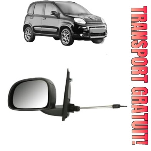 Oglinda Stanga FIAT PANDA VAN (312_, 519_) din 2012 - 2020, Auto, Reglaj manual, Completa