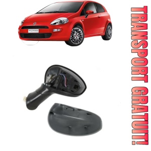 Oglinda Stanga FIAT PUNTO EVO Hatchback Van (199_) din 2009 - 2012, Auto, Reglaj electric, Completa