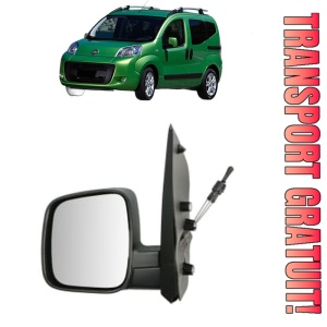Oglinda Stanga FIAT QUBO (225_) din 2008 - 2015, Auto, Reglaj manual, Completa