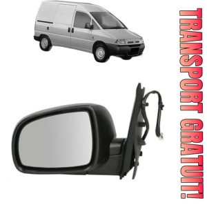 Oglinda Stanga FIAT SCUDO Van (220_) din 1996 - 2006, Auto, Reglaj electric, Completa