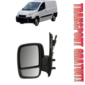 Oglinda Stanga FIAT SCUDO Van (270_, 272_) din 2007 - 2016, Auto, Reglaj manual, Completa
