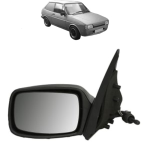Oglinda Stanga FORD FIESTA Hatchback Van (FVD) din 1983 - 1995, Auto, Reglaj mecanic, Completa - Img 2