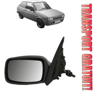 Oglinda Stanga FORD FIESTA Hatchback Van (FVD) din 1983 - 1995, Auto, Reglaj mecanic, Completa
