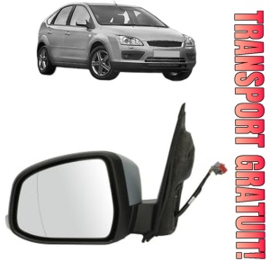 Oglinda Stanga FORD FOCUS II (DA_, HCP, DP) din 2004 - 2012, Auto, Reglaj electric, Completa