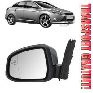 Oglinda Stanga FORD FOCUS III Saloon din 2010 - 2020, Auto, Reglaj electric, Completa