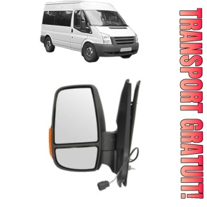 Oglinda Stanga FORD TRANSIT Bus (FD_ _, FB_ _, FS_ _, FZ_ _, FC_ _) din 2000 - 2014, Auto, Reglaj manual, Completa