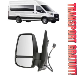 Oglinda Stanga FORD TRANSIT V363 Bus (FAD, FBD) din 2013 - 2024, Auto, Reglaj electric, Completa