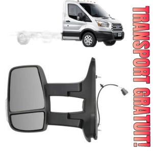 Oglinda Stanga FORD TRANSIT V363 Platform/Chassis (FED, FFD) din 2013 - 2025, Auto, Reglaj manual, Completa