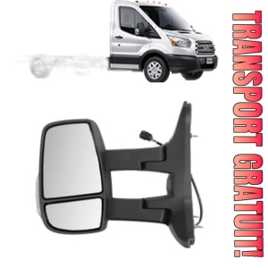 Oglinda Stanga FORD TRANSIT V363 Platform/Chassis (FED, FFD) din 2013 - 2025, Auto, Reglaj electric, Completa