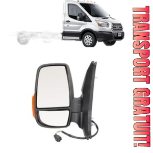 Oglinda Stanga FORD TRANSIT V363 Platform/Chassis (FED, FFD) din 2013 - 2025, Auto, Reglaj electric, Completa