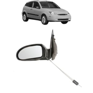 Oglinda Stanga FORD USA FOCUS ZX3 din 2000 - 2004, Auto, Reglaj mecanic, Completa - Img 2