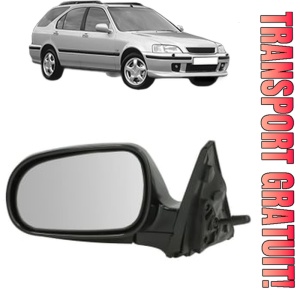 Oglinda Stanga HONDA CIVIC VI Aerodeck (MB, MC) din 1998 - 2001, Auto, Reglaj mecanic, Completa