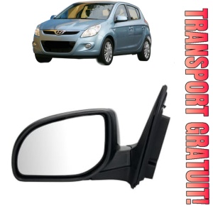 Oglinda Stanga HYUNDAI i20 I (PB, PBT) din 2008 - 2015, Auto, Reglaj electric, Completa