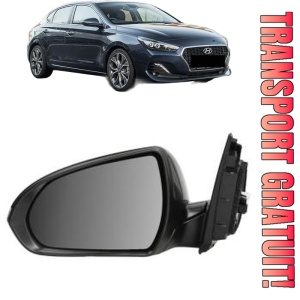 Oglinda Stanga HYUNDAI i30 FASTBACK (PDE, PDEN) din 2017, Auto, Reglaj electric, Completa