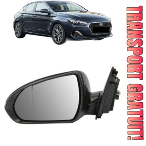 Oglinda Stanga HYUNDAI i30 FASTBACK (PDE, PDEN) din 2017, Auto, Reglaj electric, Completa