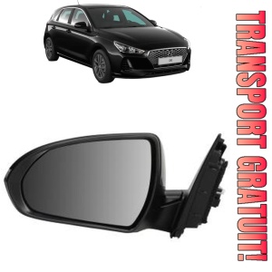 Oglinda Stanga HYUNDAI i30 (PDE, PD, PDEN) din 2016 - 2021, Auto, Reglaj electric, Completa