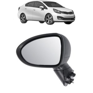 Oglinda Stanga KIA RIO III Saloon (UB) din 2011 - 2017, Auto, Reglaj electric, Completa - Img 2