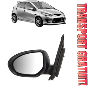 Oglinda Stanga MAZDA 2 (DE_, DH_) din 2007 - 2015, Auto, Reglaj electric, Completa