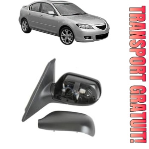 Oglinda Stanga MAZDA 3 Saloon (BK) din 2003 - 2009, Auto, Reglaj electric, Completa