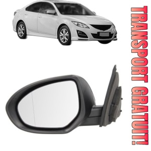Oglinda Stanga MAZDA 6 Hatchback (GH) din 2007 - 2013, Auto, Reglaj electric, Completa