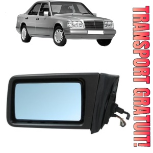 Oglinda Stanga MERCEDES-BENZ 124 Saloon (W124) din 1984 - 1993, Auto, Reglaj mecanic, Completa