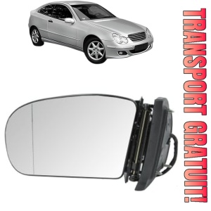 Oglinda Stanga MERCEDES-BENZ C-CLASS Coupe (CL203) din 2001 - 2008, Auto, Reglaj electric, Completa