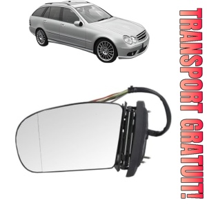 Oglinda Stanga MERCEDES-BENZ C-CLASS T-Model (S203) din 2001 - 2007, Auto, Reglaj electric, Completa