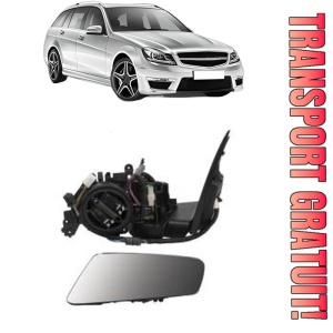 Oglinda Stanga MERCEDES-BENZ C-CLASS T-Model (S204) din 2007 - 2014, Auto, Reglaj electric, Completa