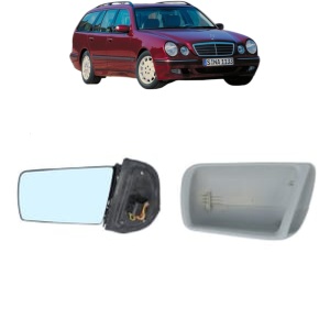 Oglinda Stanga MERCEDES-BENZ E-CLASS T-Model (S210) din 1996 - 2003, Auto, Reglaj electric, Completa - Img 2