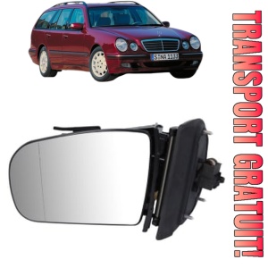 Oglinda Stanga MERCEDES-BENZ E-CLASS T-Model (S210) din 1996 - 2003, Auto, Reglaj electric, Completa