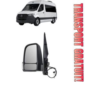 Oglinda Stanga MERCEDES-BENZ SPRINTER 3,5-t Tourer Bus (B907) din 2018 - 2021, Auto, Reglaj electric, Completa