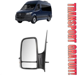 Oglinda Stanga MERCEDES-BENZ SPRINTER 3,5-t Van (B907, B910) din 2018 - 2025, Auto, Reglaj electric, Completa