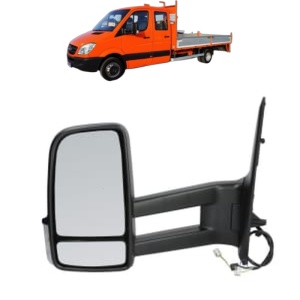 Oglinda Stanga MERCEDES-BENZ SPRINTER 3-t Platform/Chassis (B910, B907) din 2018 - 2021, Auto, Reglaj electric, Completa - Img 2