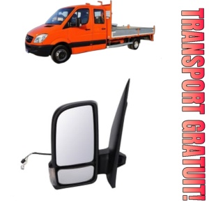 Oglinda Stanga MERCEDES-BENZ SPRINTER 3-t Platform/Chassis (B910, B907) din 2018 - 2021, Auto, Reglaj electric, Completa