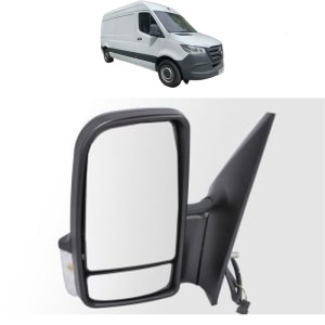Oglinda Stanga MERCEDES-BENZ SPRINTER 3-t Van (B910) din 2018 - 2025, Auto, Reglaj manual, Completa - Img 2