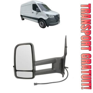 Oglinda Stanga MERCEDES-BENZ SPRINTER 3-t Van (B910) din 2018 - 2025, Auto, Reglaj electric, Completa