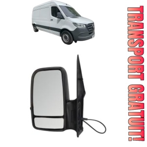 Oglinda Stanga MERCEDES-BENZ SPRINTER 3-t Van (B910) din 2018 - 2025, Auto, Reglaj manual, Completa