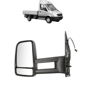 Oglinda Stanga MERCEDES-BENZ SPRINTER 5-t Platform/Chassis (B906) din 2006 - 2019, Auto, Reglaj manual, Completa - Img 2