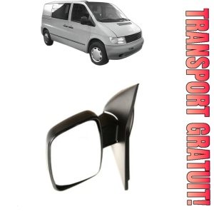 Oglinda Stanga MERCEDES-BENZ VITO Bus (W638) din 1996 - 2003, Auto, Reglaj manual, Completa