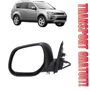 Oglinda Stanga MITSUBISHI OUTLANDER II (CW_W) din 2006 - 2012, Auto, Reglaj electric, Completa