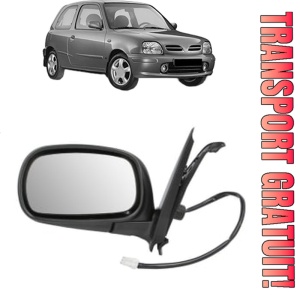 Oglinda Stanga NISSAN MICRA II (K11) din 1992 - 2003, Auto, Reglaj electric, Completa