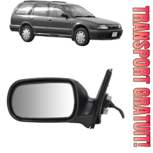 Oglinda Stanga NISSAN PRIMERA Traveller (W10) din 1990 - 1998, Auto, Reglaj manual, Completa