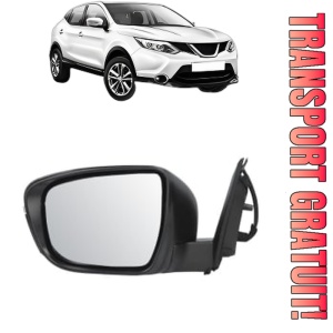 Oglinda Stanga NISSAN QASHQAI II (J11, J11_) din 2013 - 2020, Auto, Reglaj electric, Completa