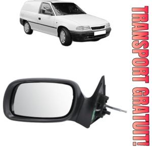 Oglinda Stanga OPEL ASTRA F Estate Van (T92) din 1991 - 1999, Auto, Reglaj mecanic, Completa