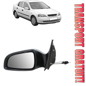 Oglinda Stanga OPEL ASTRA G Saloon (T98) din 1998 - 2009, Auto, Reglaj mecanic, Completa